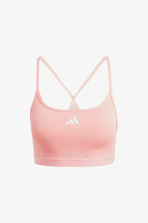 Adidas Aerct Ls Bra Kadın Pembe Spor Bra IY7722 - 3