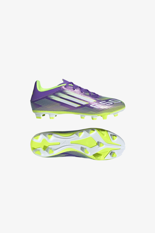 Adidas F50 Club Fg/Mg 5 Mor Krampon (Çim Zemin) JI0043 - 2