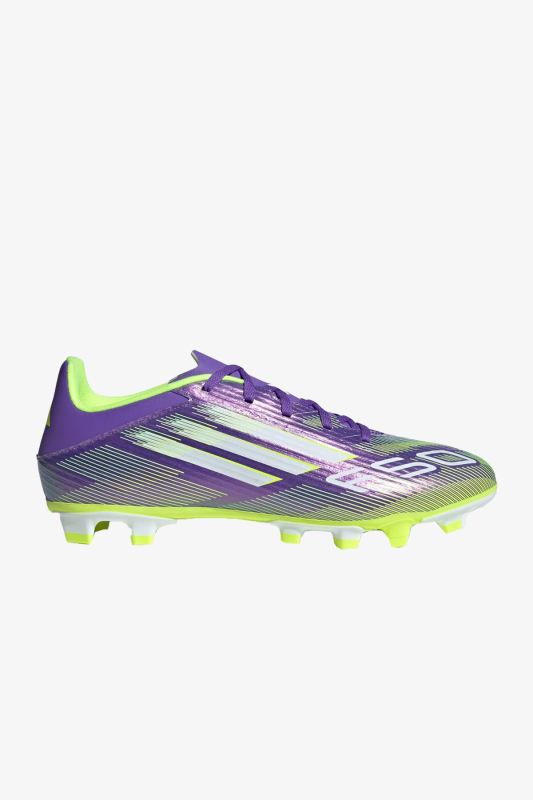 Adidas F50 Club Fg/Mg 5 Mor Krampon (Çim Zemin) JI0043 - 1
