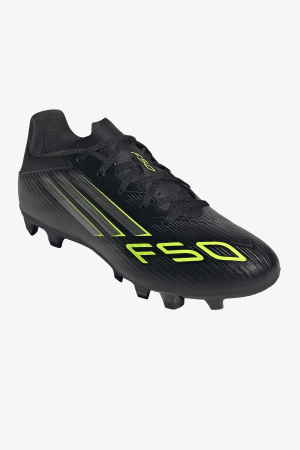 Adidas F50 Club Fg/Mg 5 Siyah Krampon (Çim Zemin) JI0047 - 2