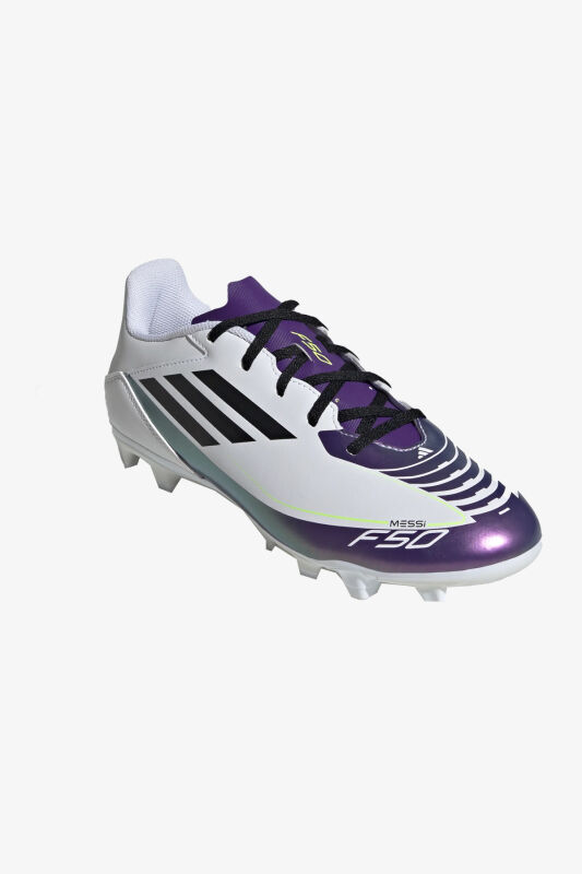 Adidas F50 Club Fxg Messi Unisex Beyaz Krampon (Çim Zemin) IE9093 - 3