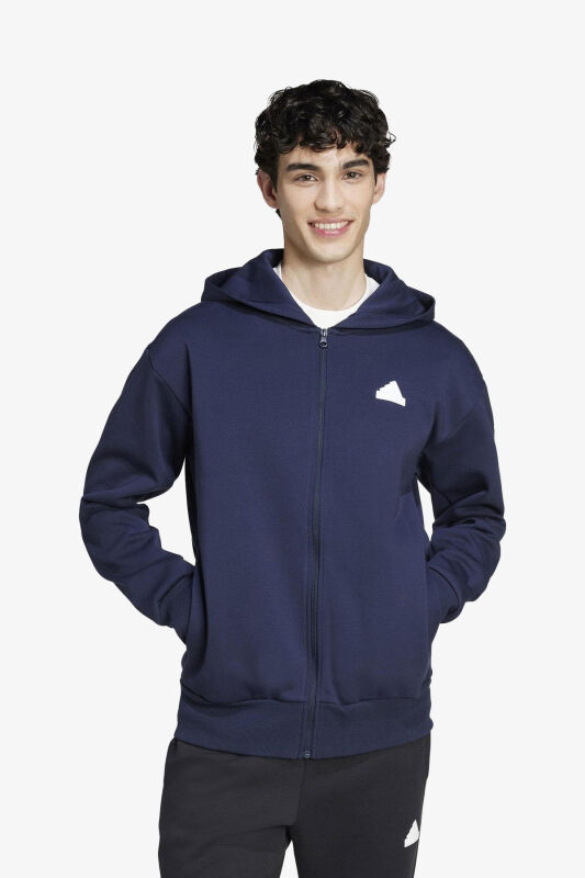 Adidas M Fi Dblknt Fz Erkek Lacivert Sweatshirt IX3903 - 1