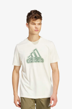 Adidas M Growth Bos T Erkek Bej T-Shirt IS2873 - 1