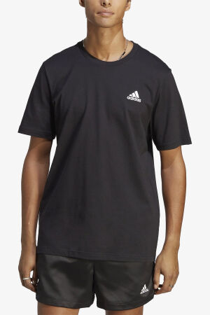 Adidas M Sl Sj T Erkek Siyah T-Shirt IC9282 - 2