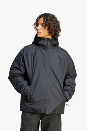 Adidas Traveer Ins Jkt Erkek Siyah Mont IK3136 - Adidas