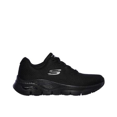 Skechers Arch Fit - Sunny Outlook Siyah Kadın Spor Ayakkabı 149057 BBK - SKECHERS
