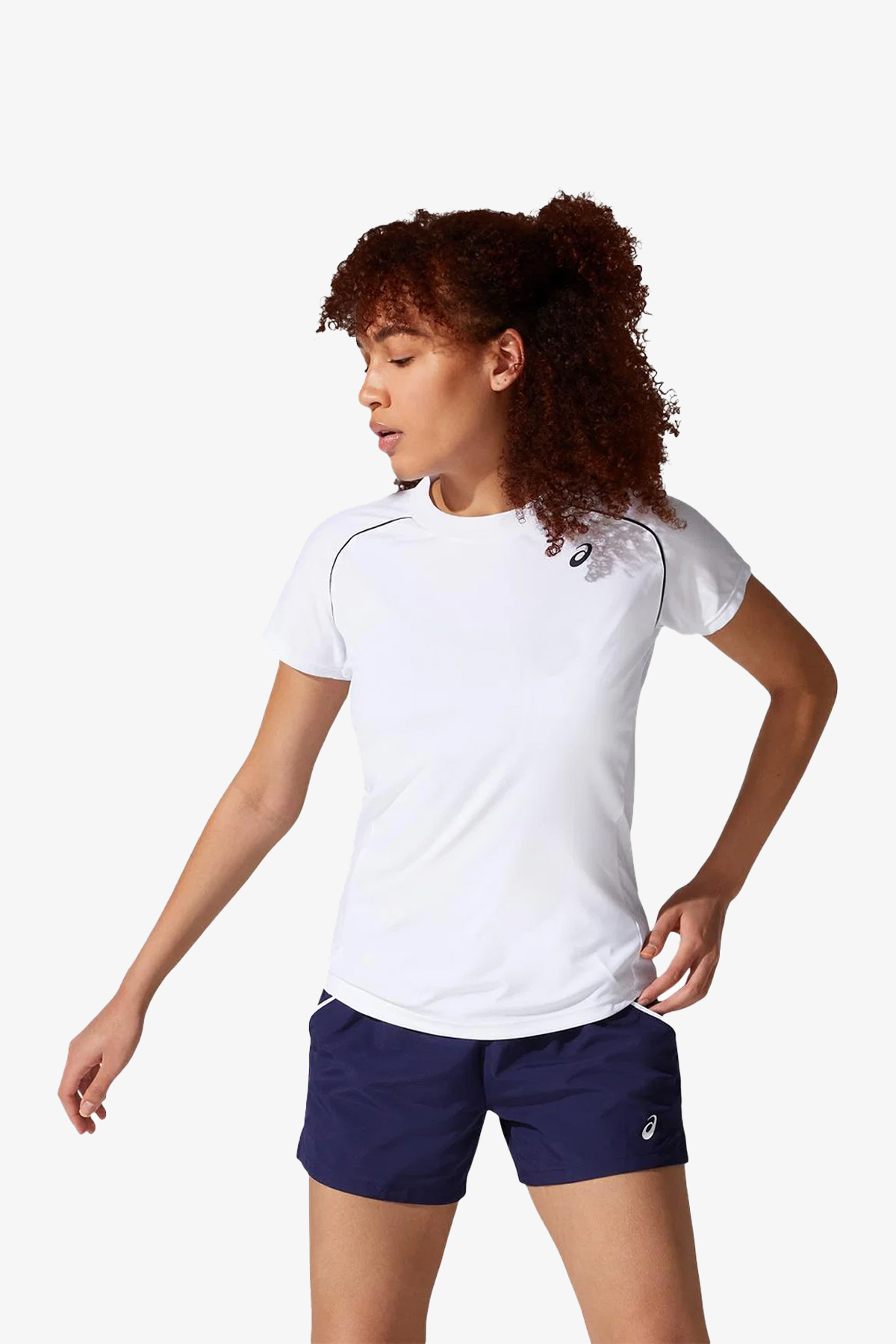 Asıcs Court Pıpıng Kadın Beyaz T-Shirt 2042A157-100