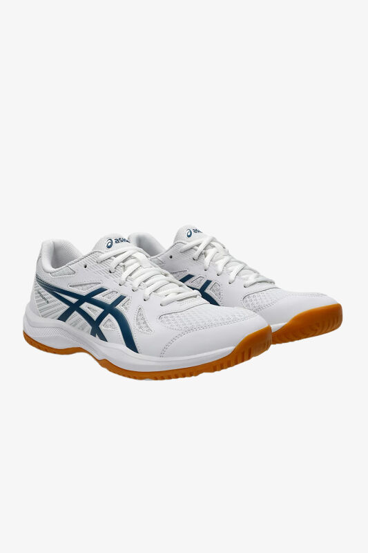 Asics Upcourt 6 Erkek Beyaz Voleybol Ayakkabısı 1071A104-100 - 2