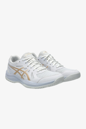 Asics Upcourt 6 Kadın Beyaz Voleybol Ayakkabısı 1072A107-103 - 3