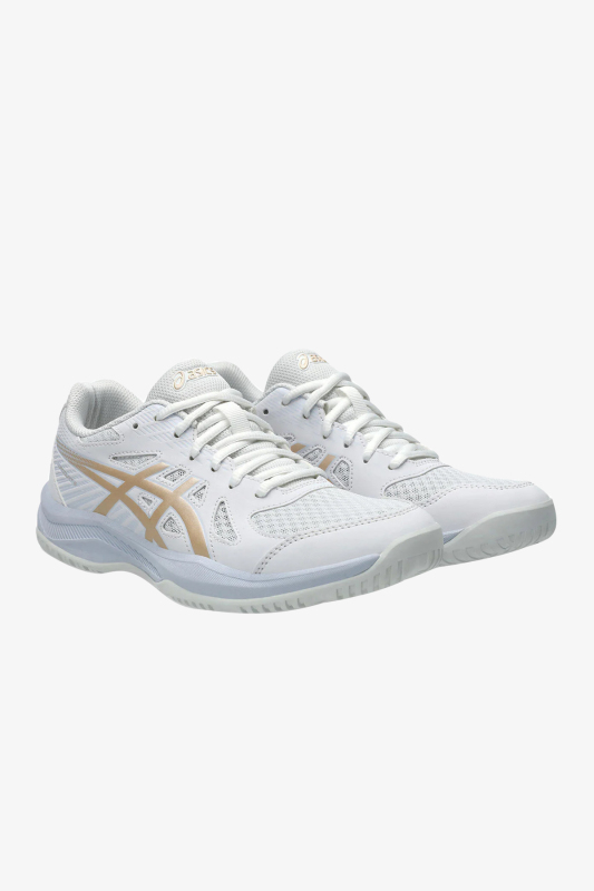 Asics Upcourt 6 Kadın Beyaz Voleybol Ayakkabısı 1072A107-103 - 3