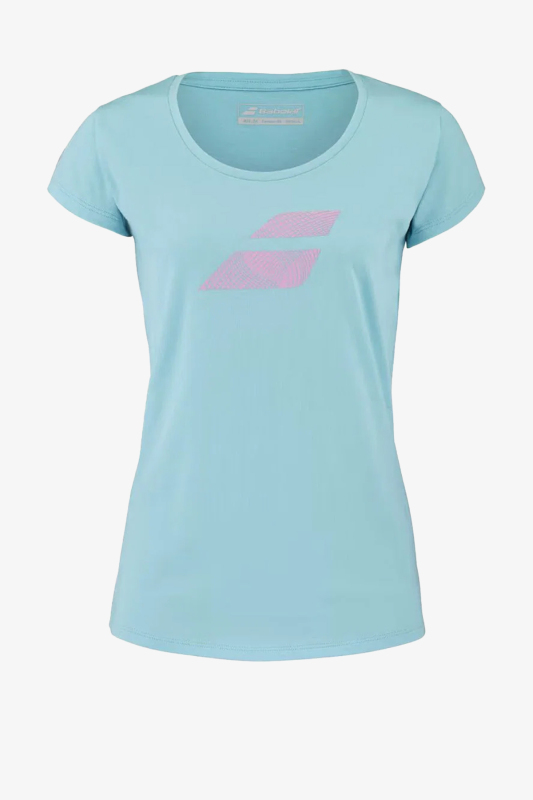 Babolat Exercıse Flag O Kadın Mavi T-Shirt 4WS23442-4096 - 1