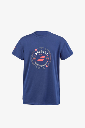 Babolat Exercıse Graphıc B Çocuk Mavi T-Shirt 4BTD017-4000 - Babolat