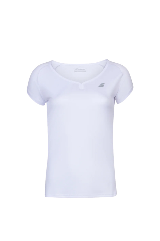 Babolat Play Cap Sleeve Top Gırl Çocuk Beyaz T-Shirt 3GP1011-1000 - 1