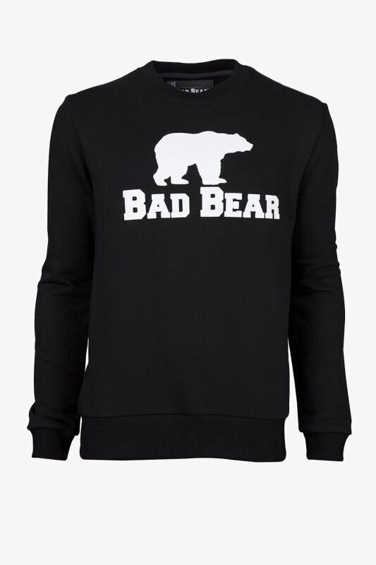 Bad Bear Bad Bear Crewneck Erkek Siyah Sweatshirt 20.02.12.011-C01 - 1