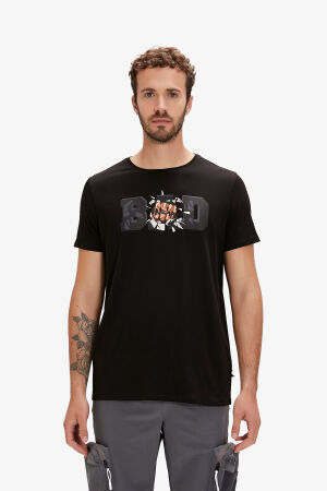 Bad Bear Bang Erkek Siyah T-Shirt 24.01.07.058-C01 - 1