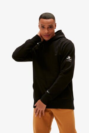 Bad Bear Cordless Hoodie Erkek Siyah Sweatshirt 22.02.12.036-C01 - Bad Bear