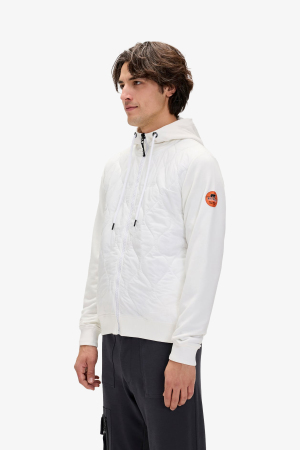 Bad Bear Cyrus Full Zıp Erkek Beyaz Sweatshirt 24.02.12.003-C04 - 2