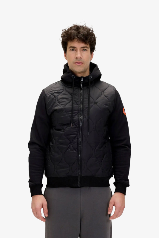 Bad Bear Cyrus Full Zıp Erkek Siyah Sweatshirt 24.02.12.003-C01 - 1