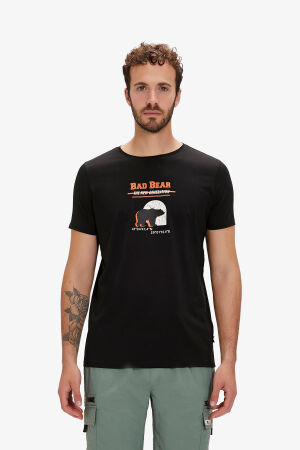Bad Bear Derek Erkek Siyah T-Shirt 24.01.07.021-C01 