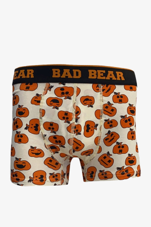 Bad Bear Pumpkin Erkek Beyaz Boxer 21.01.03.009 - Bad Bear