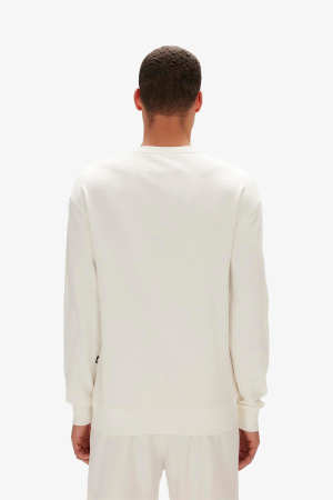 Bad Bear Tag Crewneck Erkek Beyaz Sweatshirt 23.02.12.020-C04 - 2