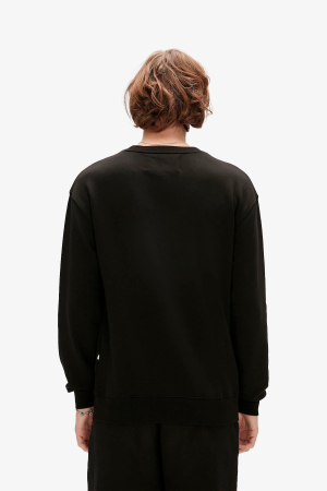Bad Bear Tag Crewneck Erkek Siyah Sweatshirt 23.02.12.020-C01 - 2