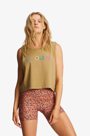 Bıllabong A/Dıv Tank Kadın Kahverengi Atlet ABJZT00622-CKT0 - Billabong