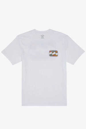 Billabong Crayon Wave Erkek Beyaz T-Shirt ABYZT02255-10 - 6