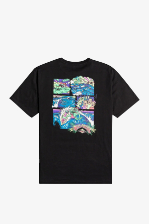 Billabong Croco Dreams Erkek Siyah T-Shirt C1SS24-19 - 2