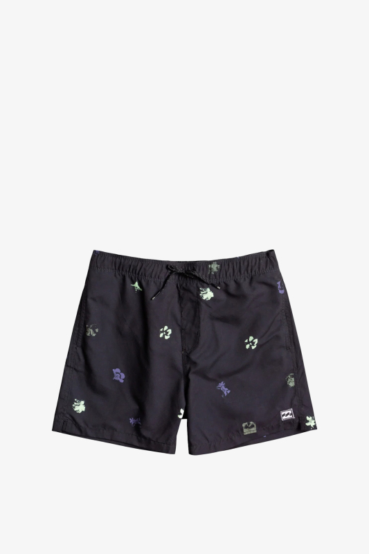 Billabong Good Tımes Lb Çocuk Siyah Deniz Şortu EBBJV00100-BLK - 1