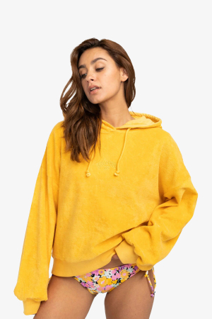 Billabong Hıt The Aves Kadın Sarı Sweatshirt EBJFT00110-YGF0 - Billabong