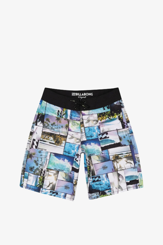 Billabong Horızon Og 17 5 Çocuk Siyah Deniz Şortu H2BS10-19865 - 1