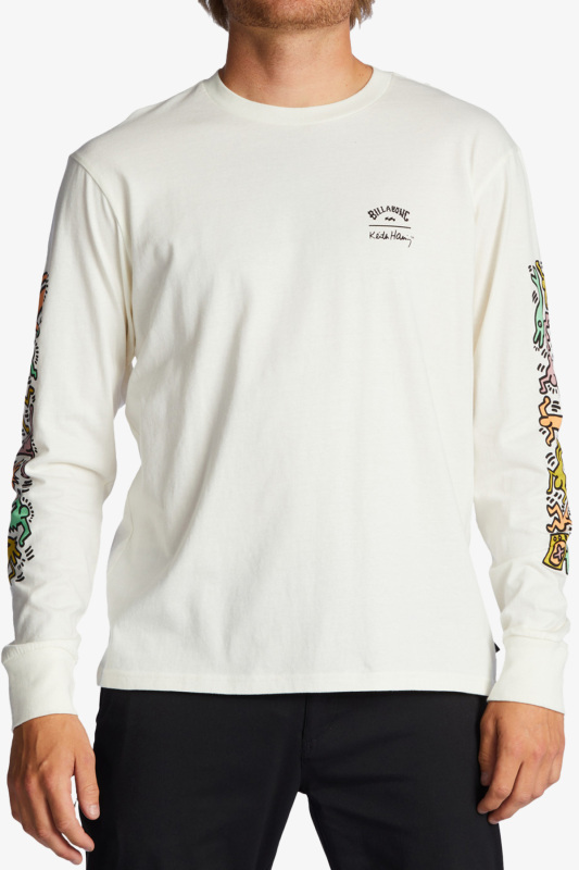 Bıllabong Jam Ls Erkek Beyaz T-Shirt ABYZT01487-OFW - 2