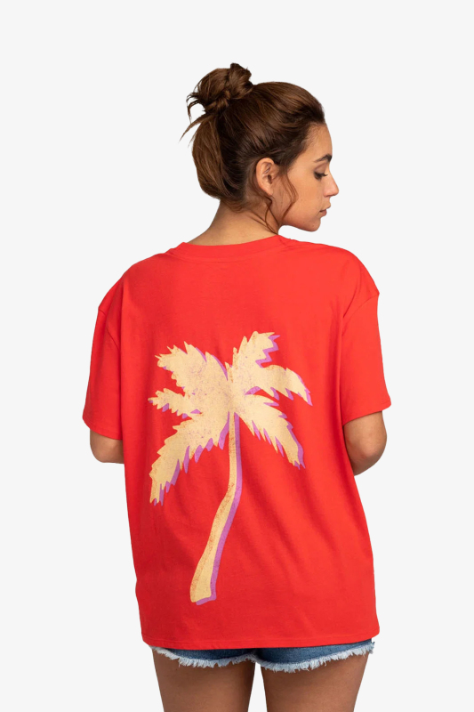 Bıllabong La Playa Kadın Mor T-Shirt EBJZT00117-RNE0 - 2