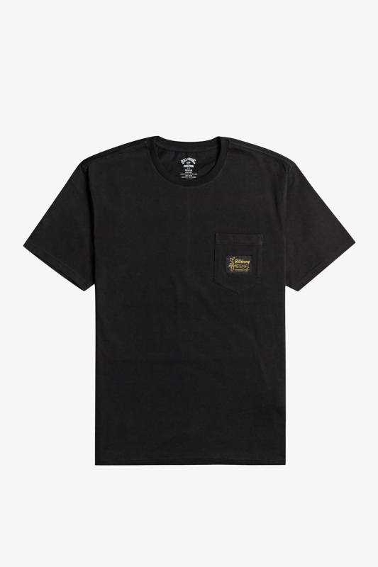 Billabong Lounge Pocket Erkek Siyah T-Shirt C1SS55-19 - 1