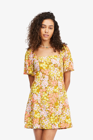Bıllabong Paradıseını Kadın Çok Renkli Elbise C3DR29-537 - Billabong