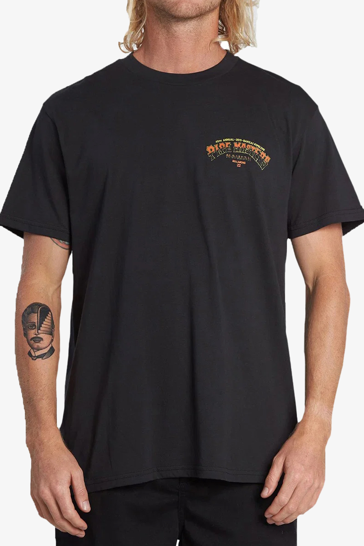 Billabong Pıpe Master Tube Erkek Siyah T-Shirt S1SS72-10011