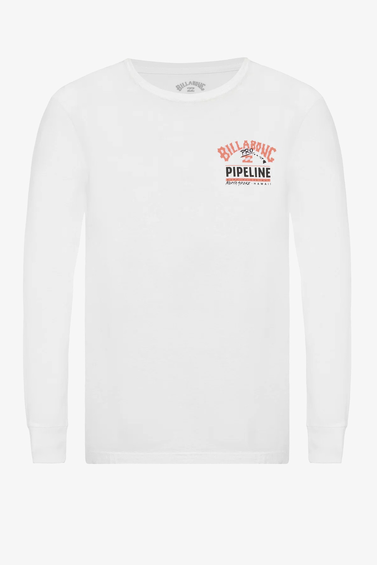 Bıllabong Pıpelıne Poster Ls Erkek Beyaz T-Shirt C1LS28-10