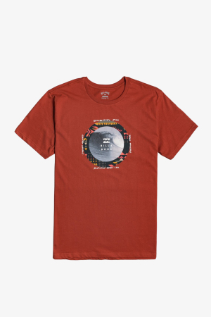 Bıllabong Plug In Erkek Kırmızı T-Shirt U1SS80-578