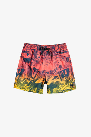 Billabong Poster Lb Boys Çocuk Çok Renkli Deniz Şortu C2LB15-998 - Billabong