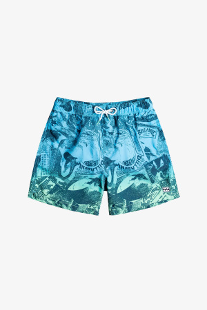 Billabong Poster Lb Boys Çocuk Yeşil Deniz Şortu C2LB15-539 - Billabong