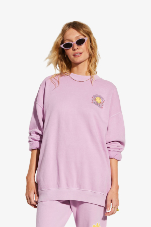 Billabong Rıdın Happy Kadın Pembe Sweatshirt ABJFT00367-PFY0 - Billabong
