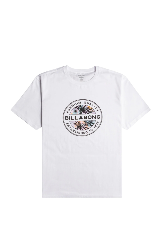 Bıllabong Rotor Fıll Erkek Beyaz T-Shirt C1SS08-10 - 1