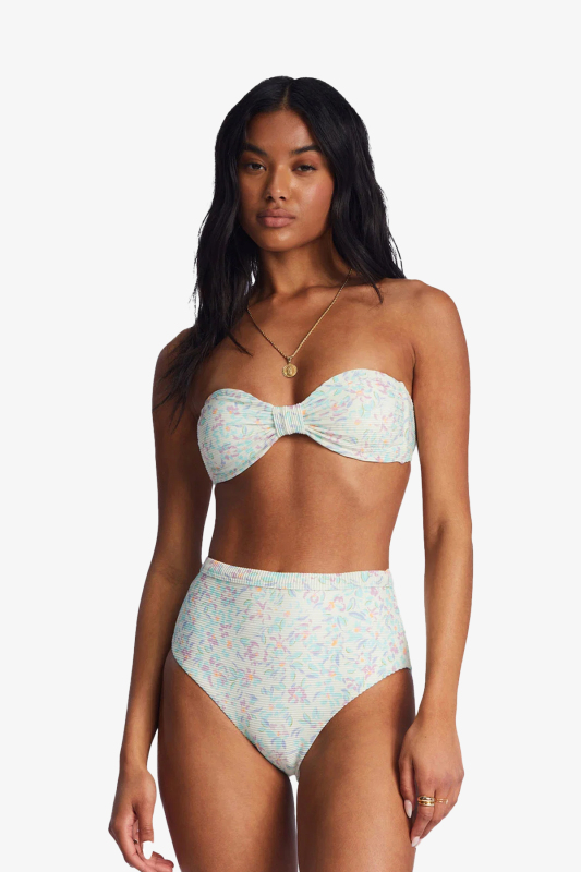 Billabong Seet Oasıs Tanlınes Bandeau Kadın Beyaz Bikini Üstü ABJX300769-SCS - 1