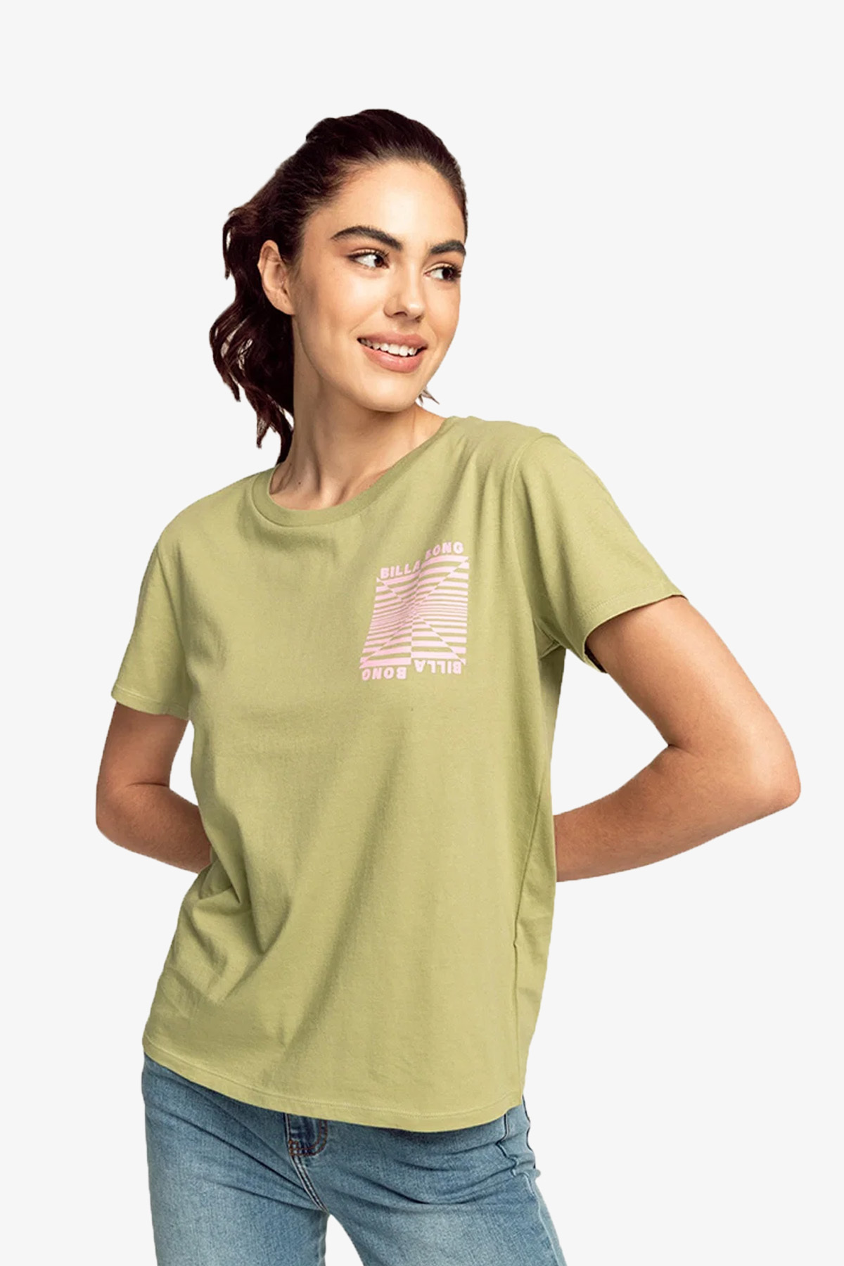 Billabong Segment Kadın Yeşil T-Shirt C3SS29-1405