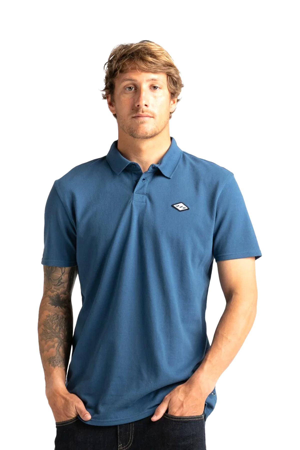 Bıllabong Skooled Polo Pıque Erkek Mavi T-Shirt U1JE09-523