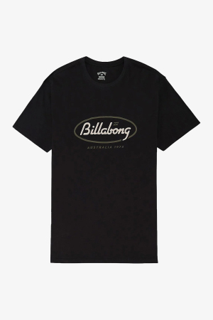 Billabong State Beach Erkek Siyah T-Shirt S1SS03-19