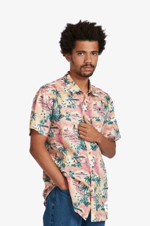 Billabong Sundays Floral Erkek Turuncu Gömlek N1SH02-22217 - Billabong