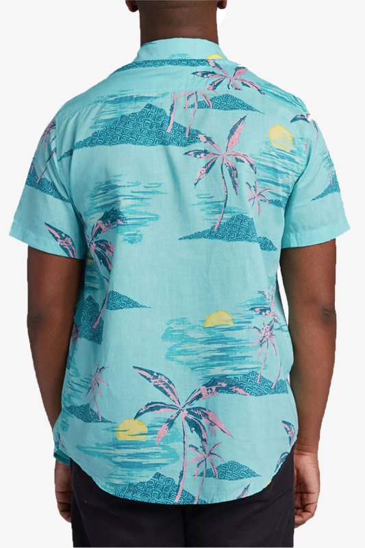 Billabong Sundays Floral Erkek Yeşil Gömlek U1SH05-12379 - 2