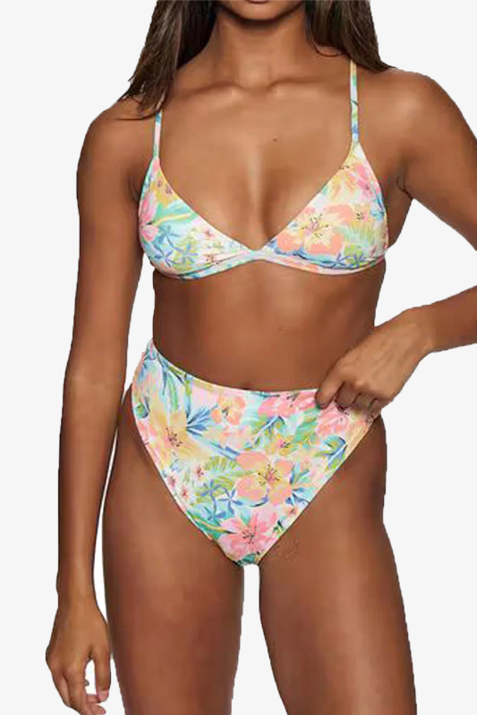 Bıllabong Sweet Tropıcs Cecı T Kadın Çok Renkli Bikini Üstü C3ST81-1220 - 1
